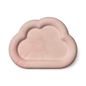 Handmade Cloud Pink Marble Trinket Dish Jewelry Tray Catch-All Plate